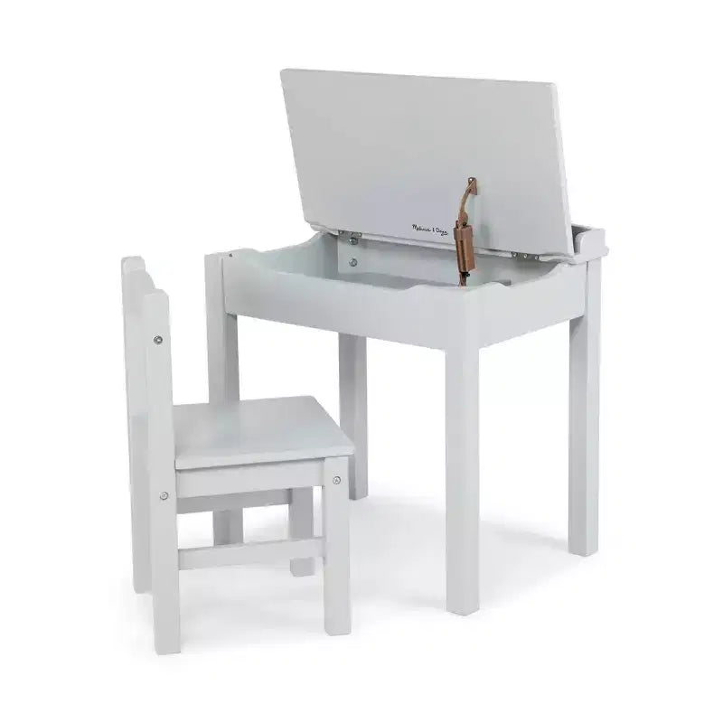 Bureau et chaise enfant en bois réglables en hauteur