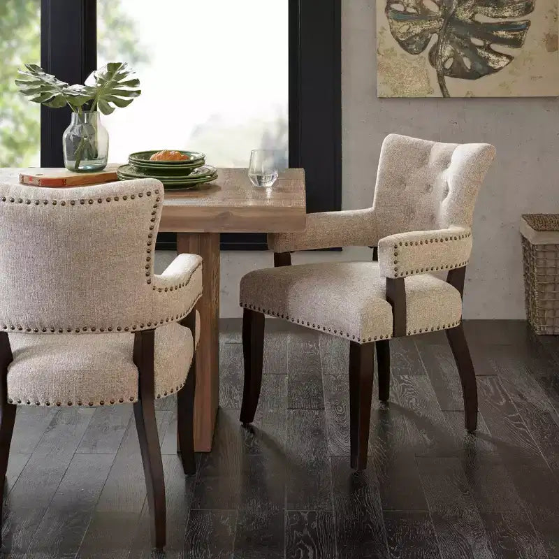 Chaise de salle à manger, beige