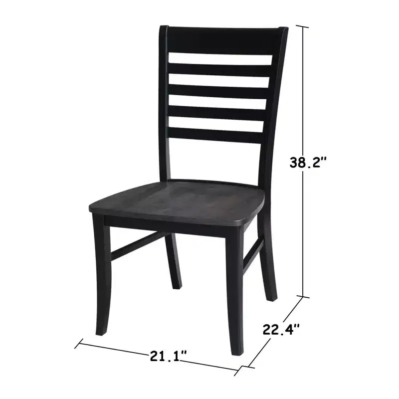 Chaise à dossier échelle