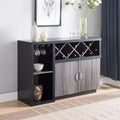 Table de buffet avec casier à vin