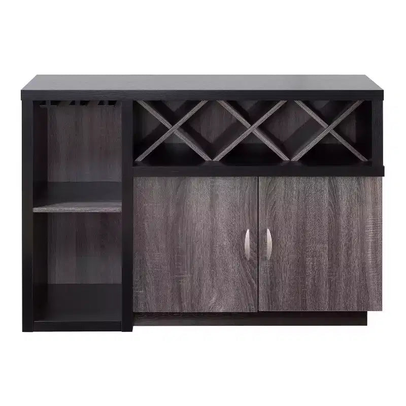 Table de buffet avec casier à vin