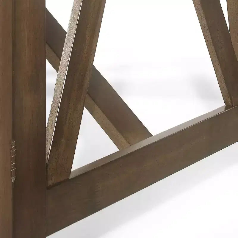 Table à manger en bois de style rustique