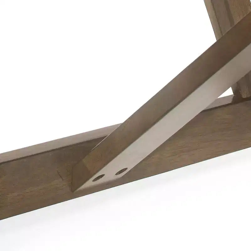 Table à manger en bois de style rustique