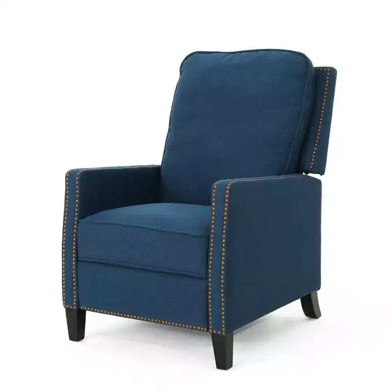 Fauteuil inclinable traditionnel en tissu