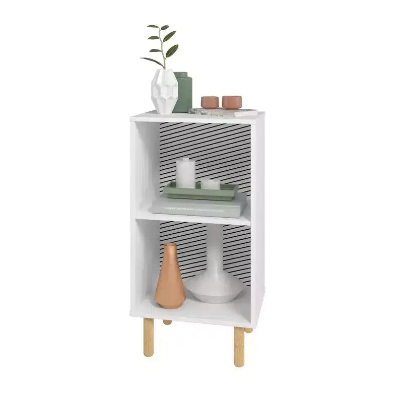 Table de chevet blanche