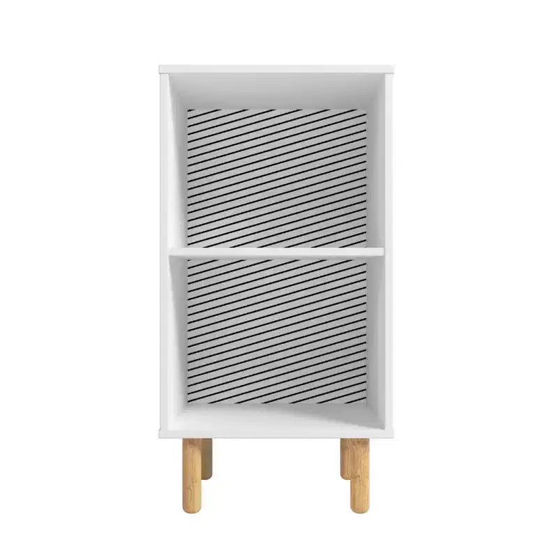 Table de chevet blanche