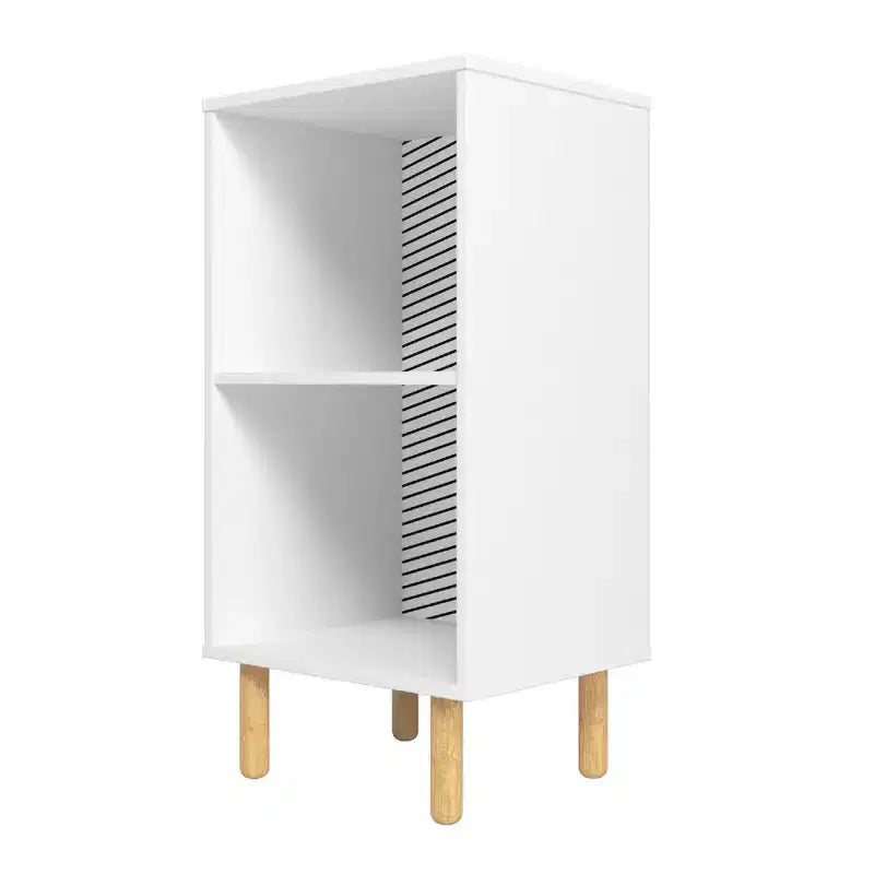 Table de chevet blanche