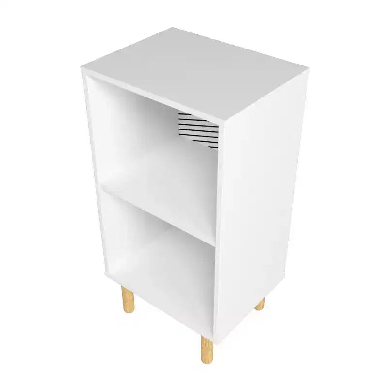 Table de chevet blanche