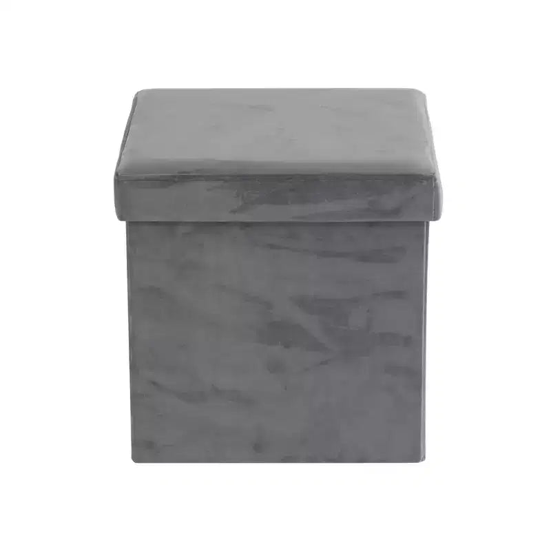Tabouret de rangement en tissu moderne