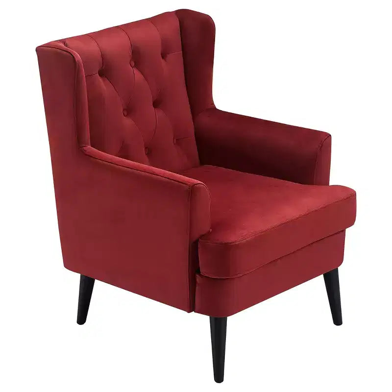 Fauteuil d'appoint capitonné