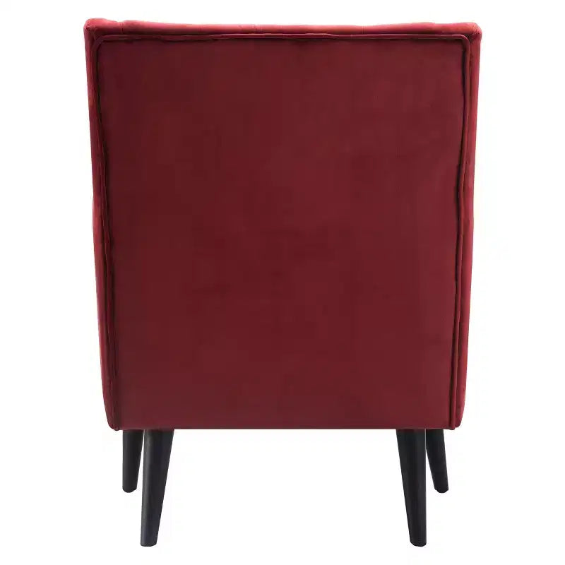 Fauteuil d'appoint capitonné