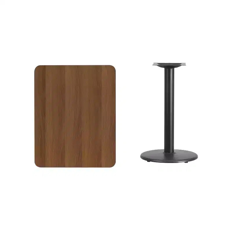 Plateau de table rectangulaire en stratifié