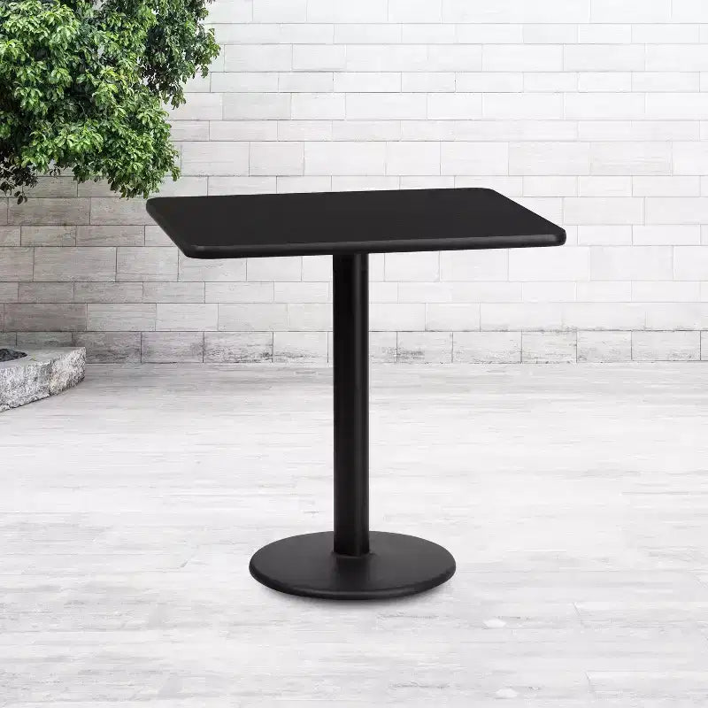 Plateau de table rectangulaire en stratifié