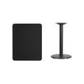 Plateau de table rectangulaire en stratifié