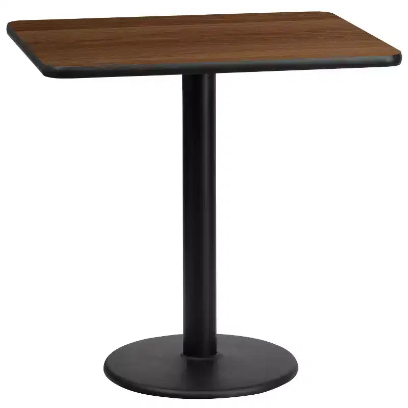Plateau de table rectangulaire en stratifié