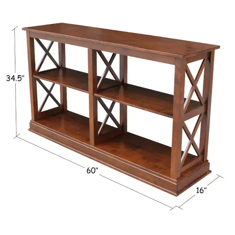 Table d'appoint avec étagères