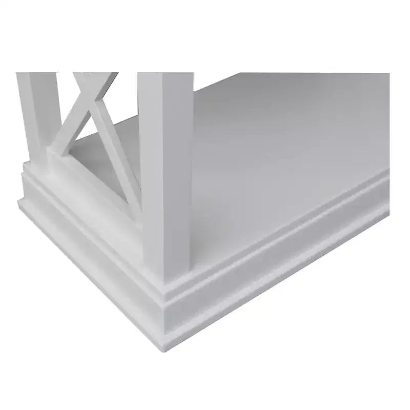 Table d'appoint avec étagères
