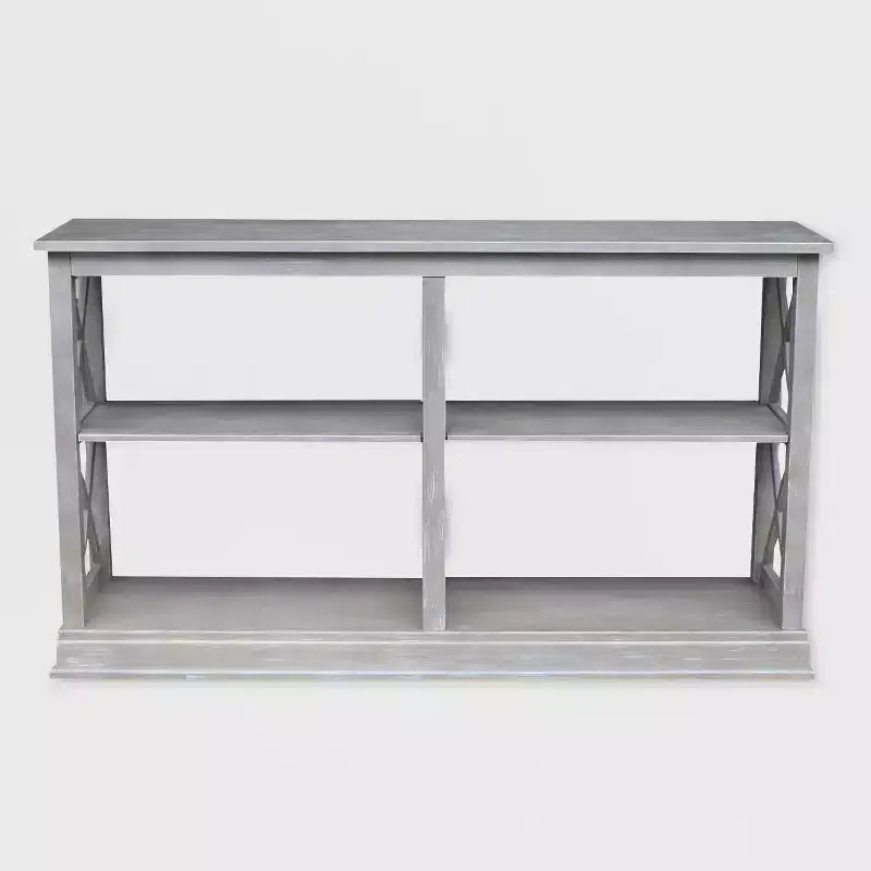 Table d'appoint avec étagères