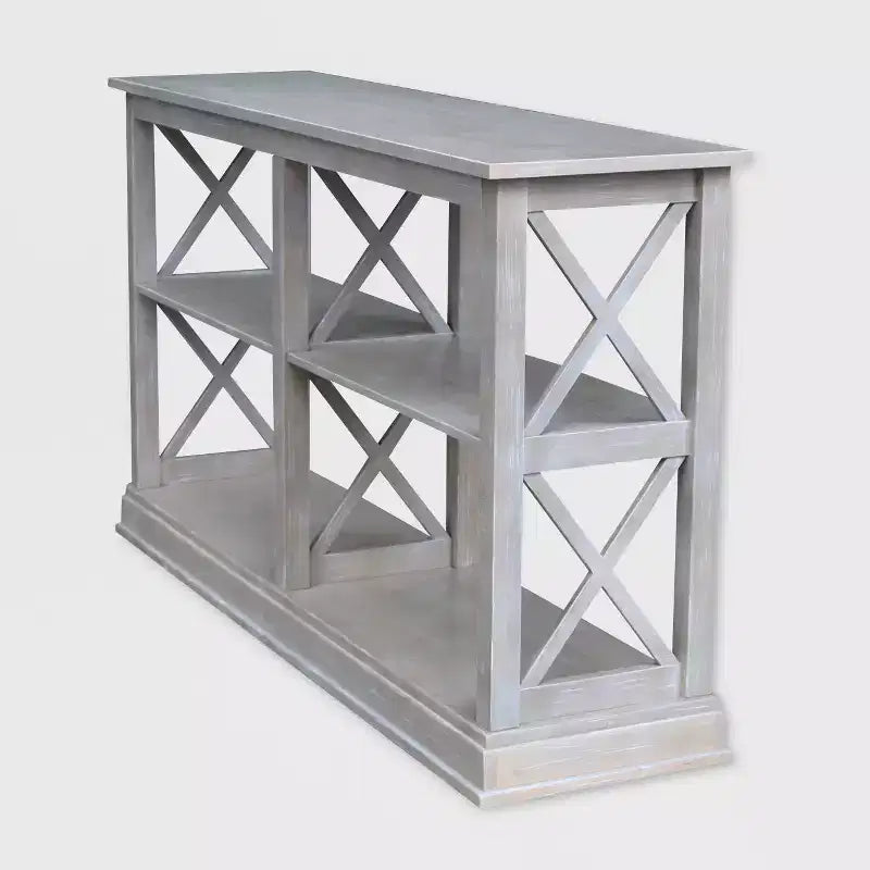 Table d'appoint avec étagères