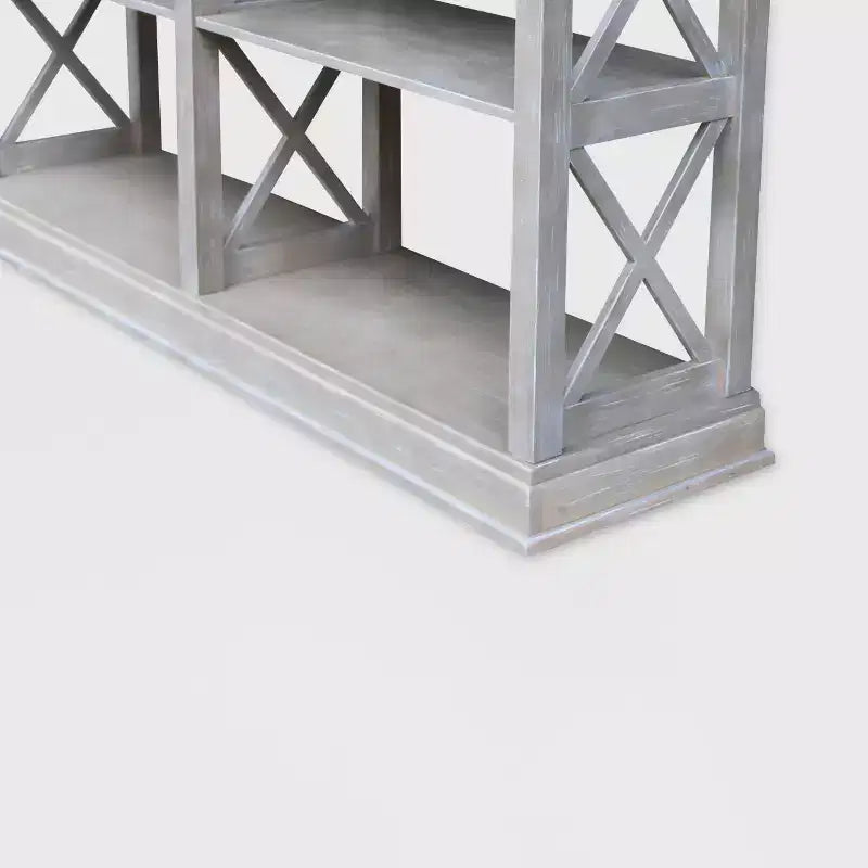 Table d'appoint avec étagères