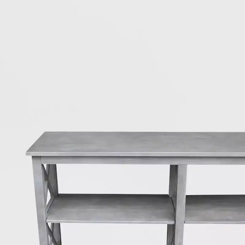 Table d'appoint avec étagères