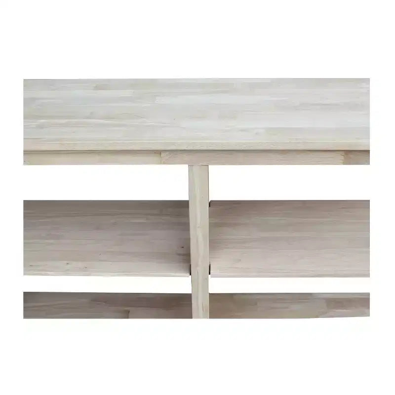 Table d'appoint avec étagères