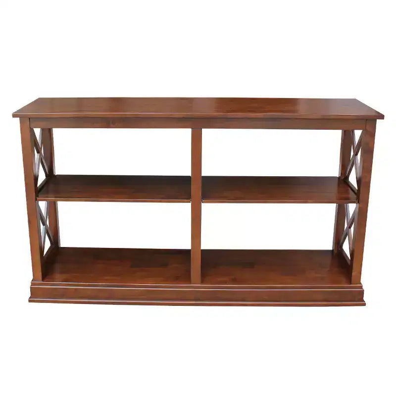 Table d'appoint avec étagères