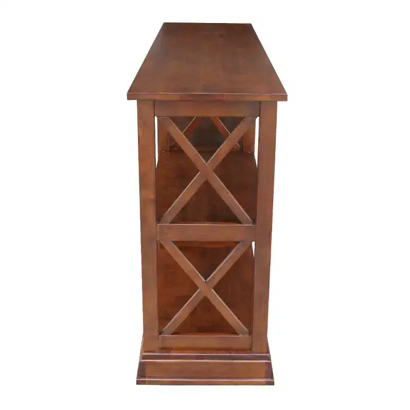 Table d'appoint avec étagères
