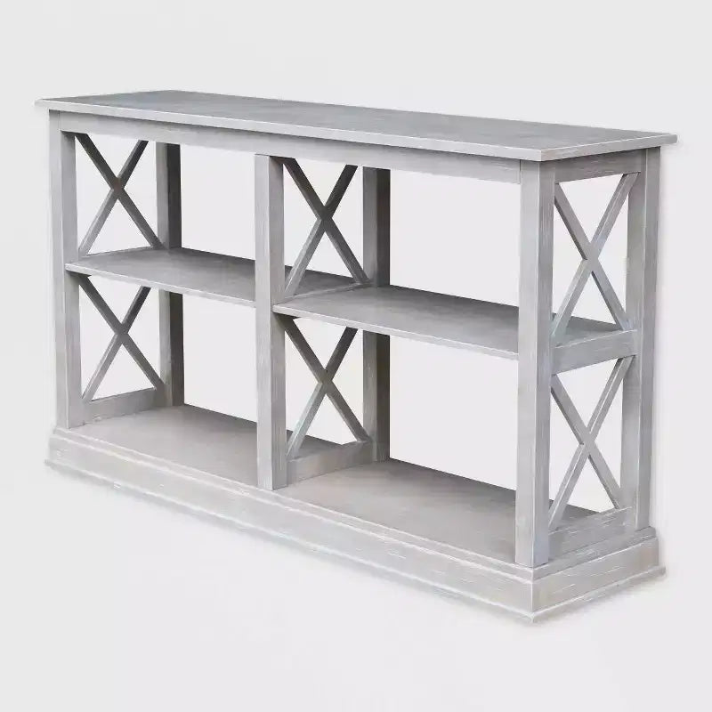 Table d'appoint avec étagères