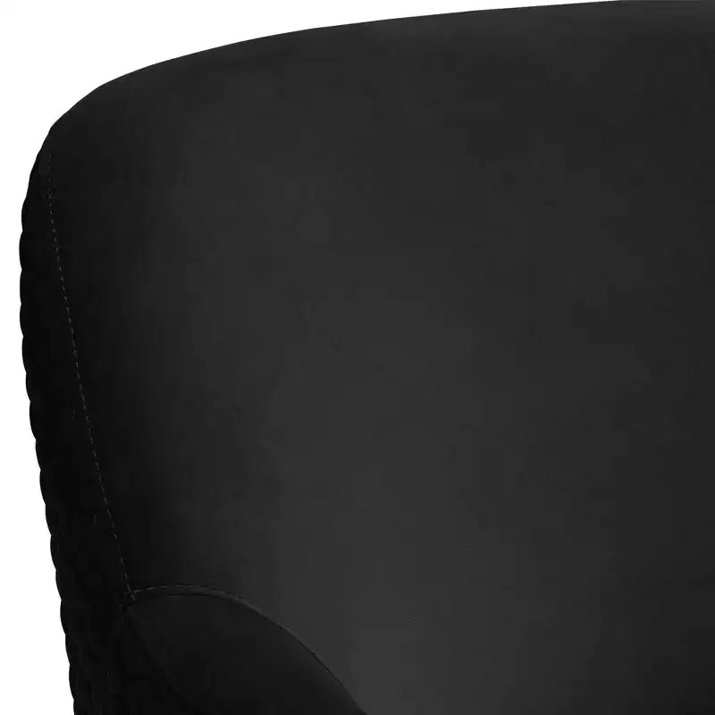 Fauteuil pivotant en velours