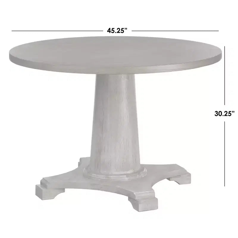 Table à manger à base ronde