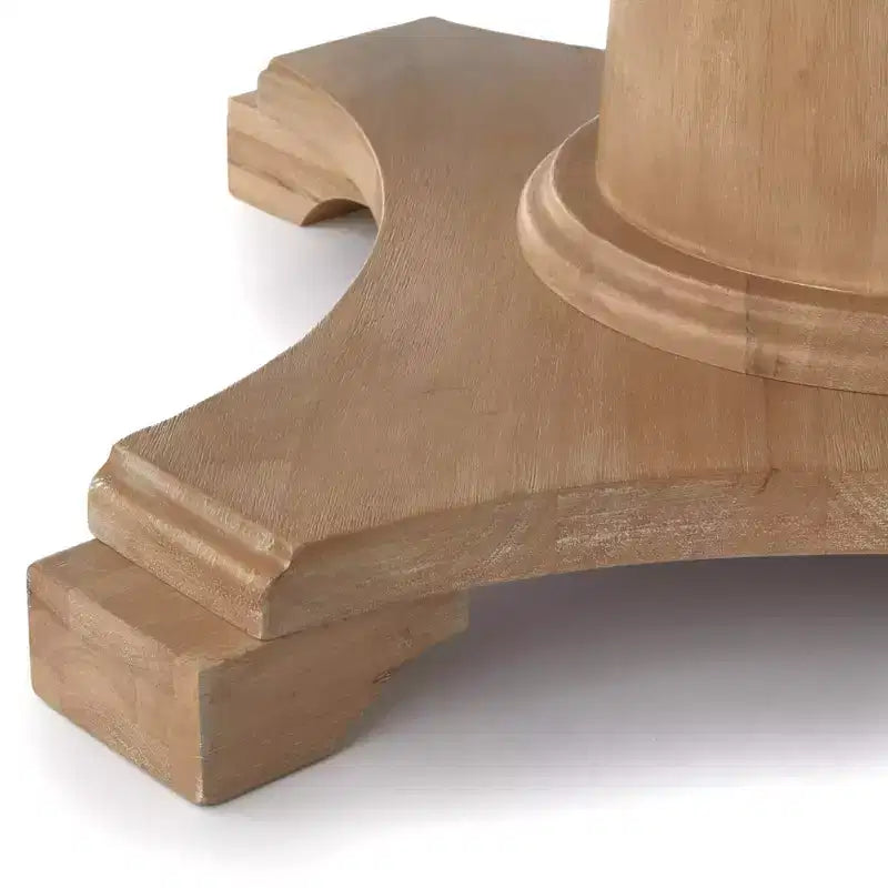 Table à manger à base ronde
