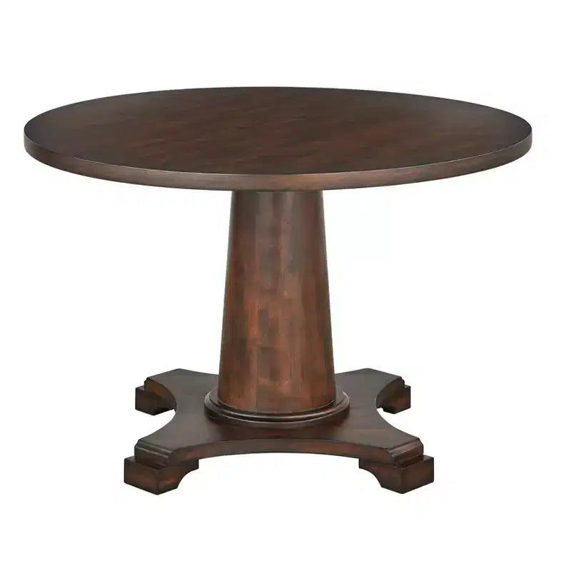 Table à manger à base ronde