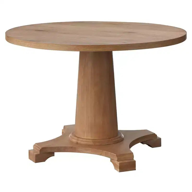 Table à manger à base ronde