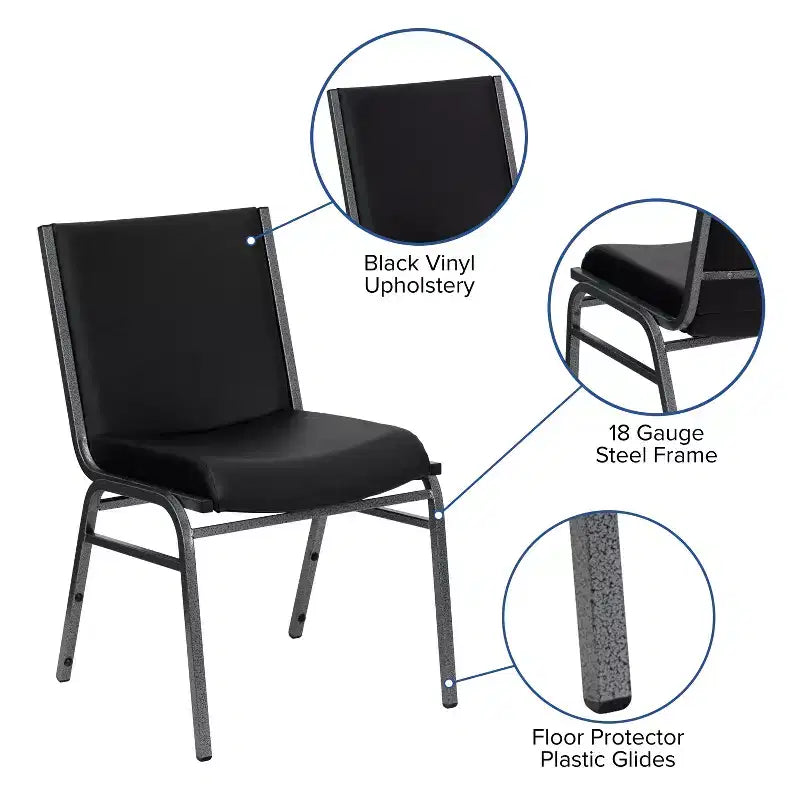 Chaises empilables robustes