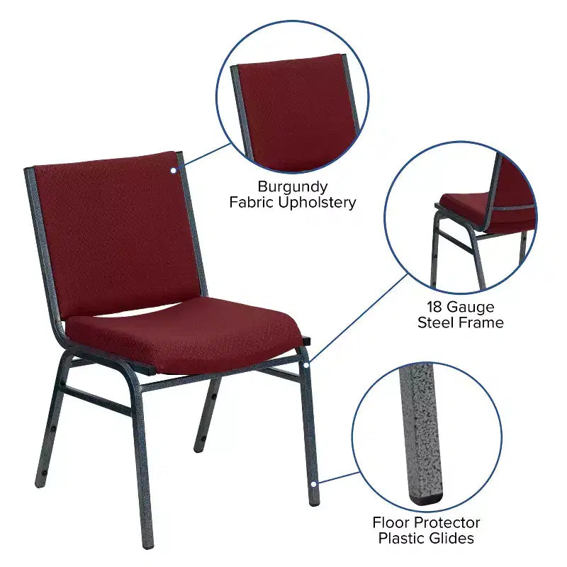 Chaises empilables robustes
