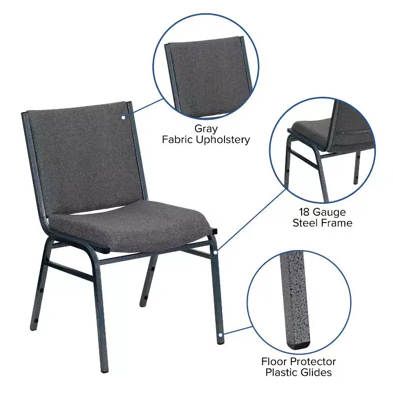 Chaises empilables robustes