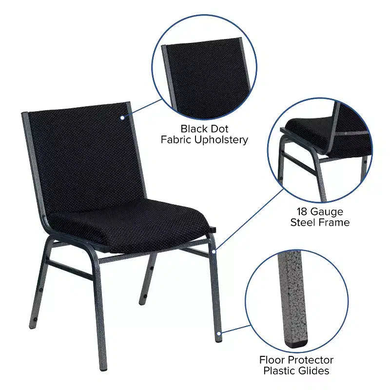 Chaises empilables robustes