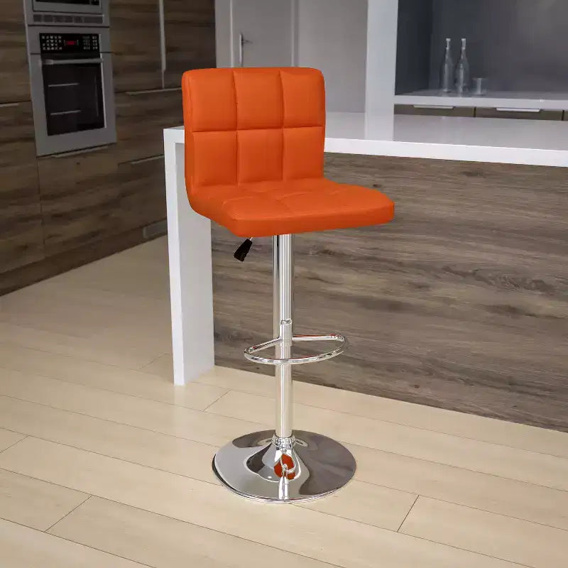 Tabourets de bar réglables en hauteur de style moderne