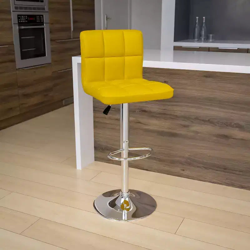 Tabourets de bar réglables en hauteur de style moderne