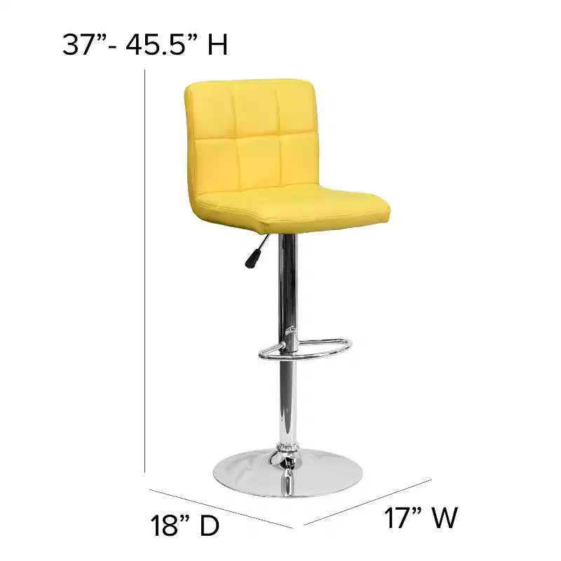 Tabourets de bar réglables en hauteur de style moderne