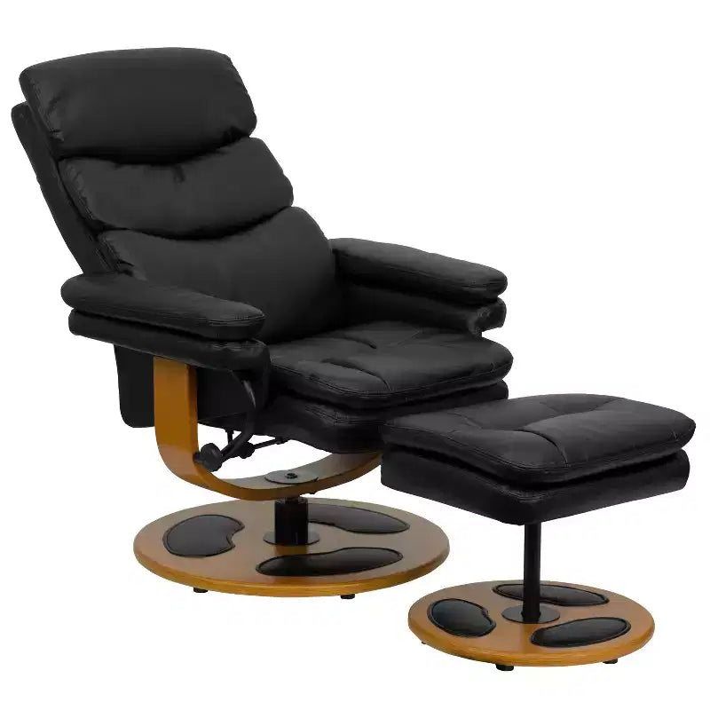 Fauteuil inclinable et repose-pieds multifonctionnels modernes