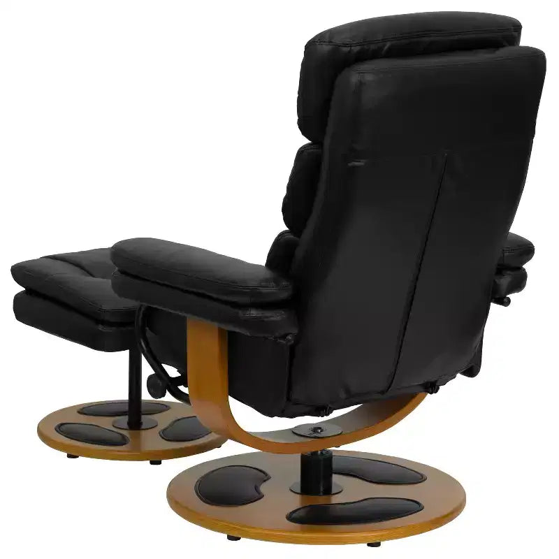 Fauteuil inclinable et repose-pieds multifonctionnels modernes