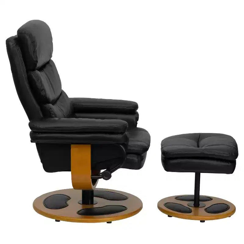 Fauteuil inclinable et repose-pieds multifonctionnels modernes