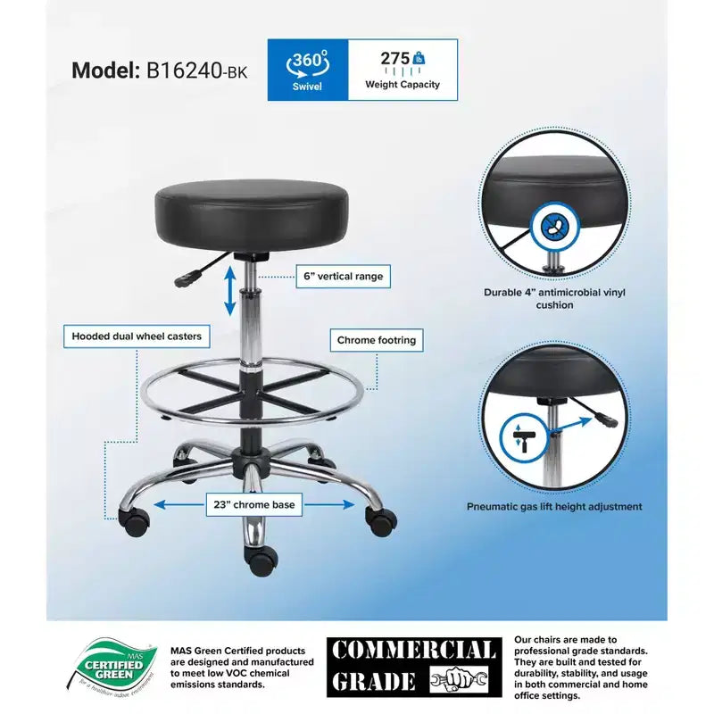 Tabouret médical/de dessin