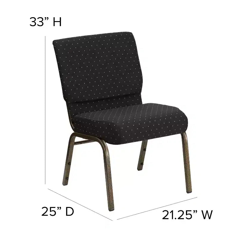 Chaise empilable pour église/réception
