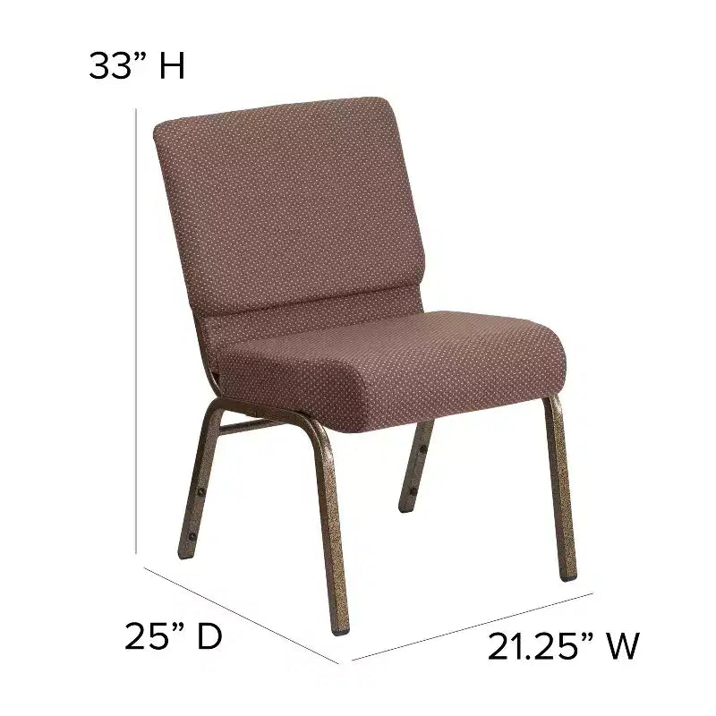 Chaise empilable pour église/réception
