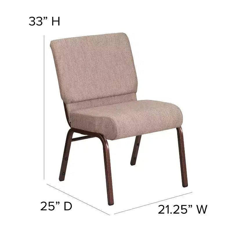 Chaise empilable pour église/réception