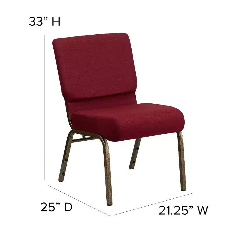 Chaise empilable pour église/réception