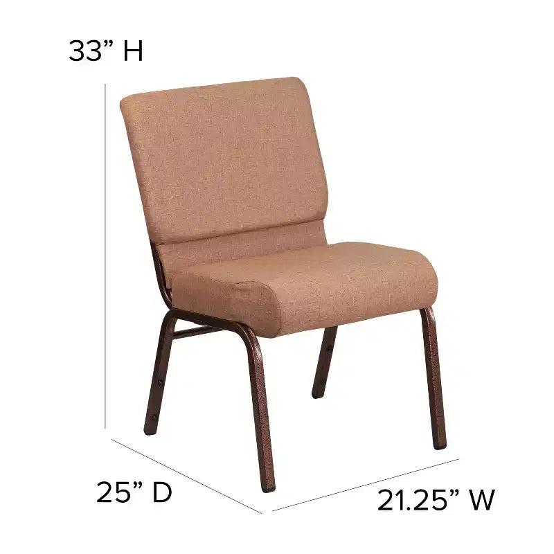 Chaise empilable pour église/réception